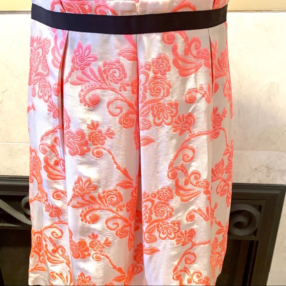 Loft Women’s Sleeveless Damask Classic Dress 0P - Picture 6 of 16